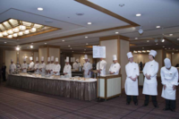 スイーツコーナー、お向かいではリーフルの紅茶が振る舞われました。